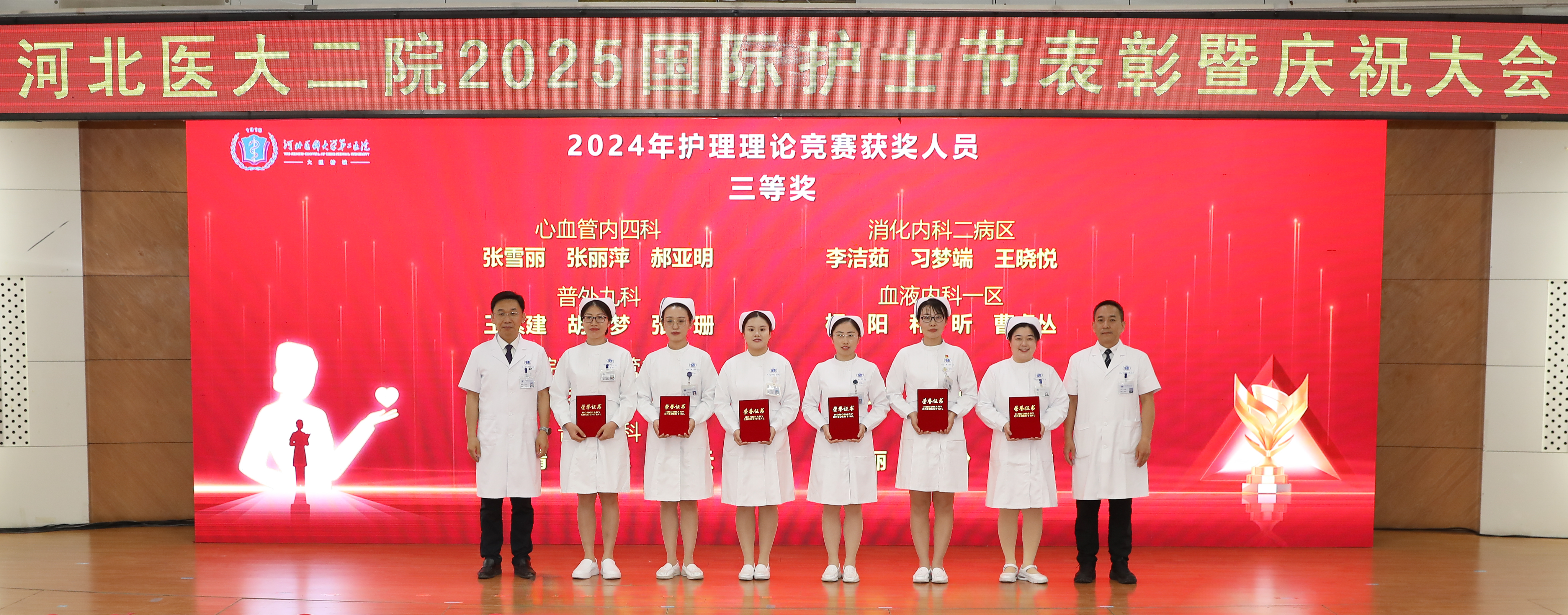 护理理论竞赛获奖人员